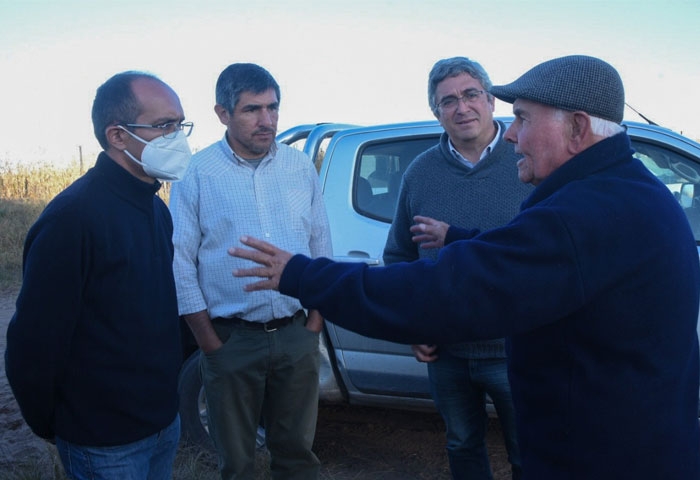 Pisano recibió al ministro Javier Rodríguez