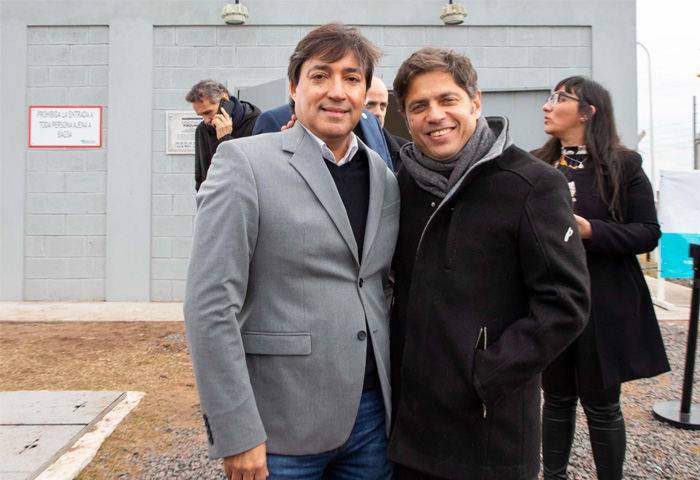 Acerbo acompañó a Kicillof en Pirovano