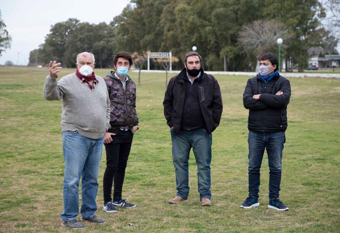 Acerbo anunció un playón deportivo para Arboledas