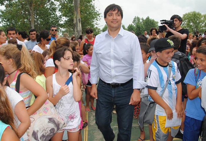 Acerbo inauguró las escuelas de verano