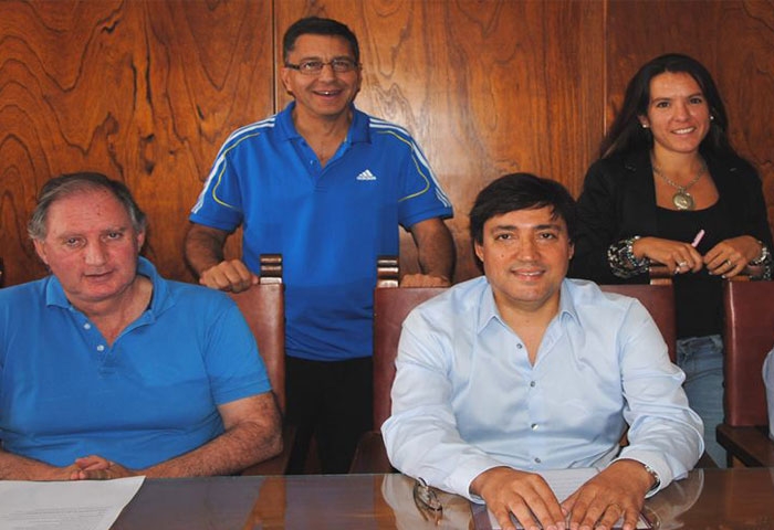 Acerbo presentó a su equipo de Desarrollo