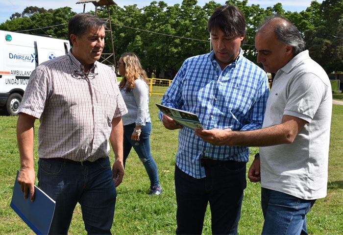 Acerbo recibió al ministro Gómez