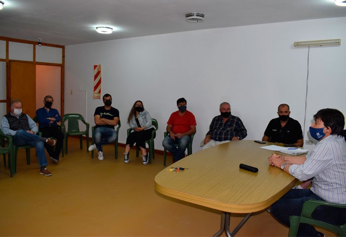 Acerbo visitó la Cámara de Comercio