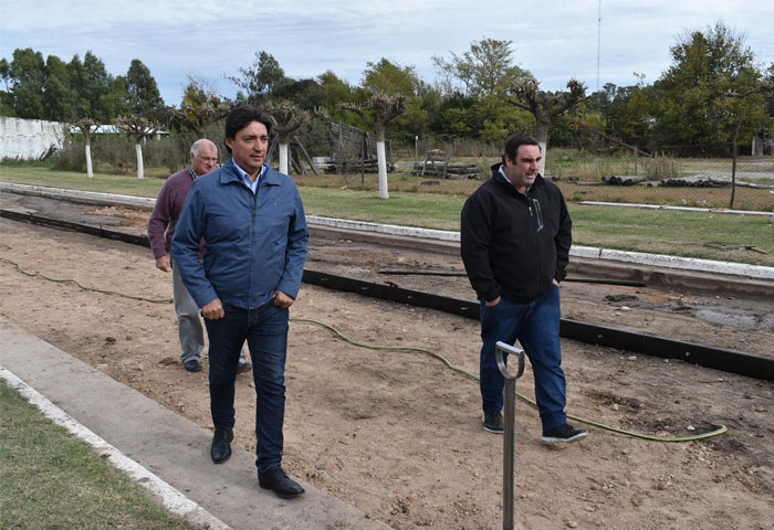 Acerbo visitó la localidad de Arboledas