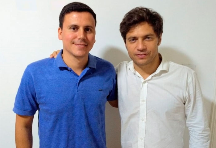 Aguilera anunció la visita de Axel Kicillof