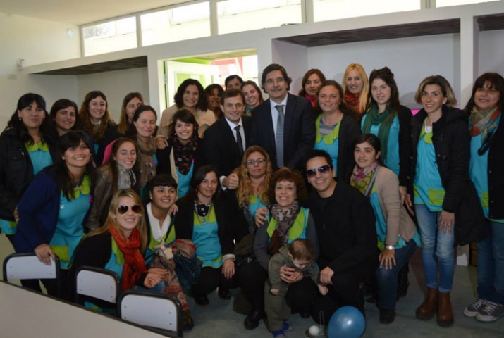 Bucca inauguró el nuevo Jardín Maternal 