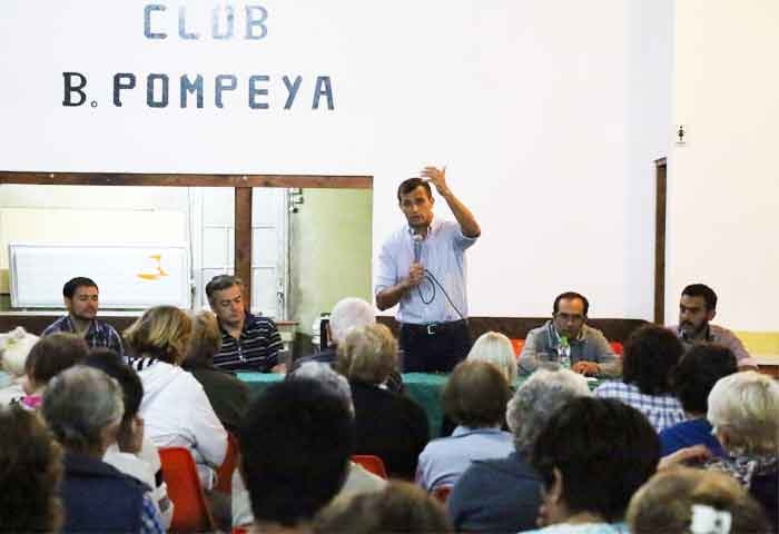 Bucca se reunió con vecinos de Popeya y Parque