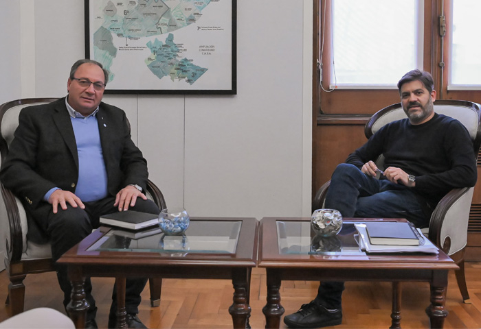 Capra mantuvo distintas reuniones en La Plata
