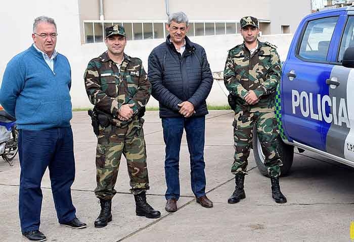 Cortés logró un nuevo móvil para la Patrulla Rural