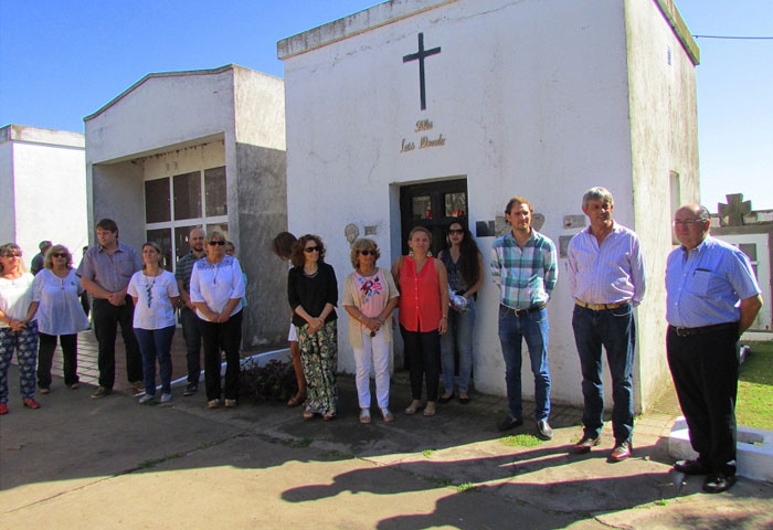 Cortés participó de los actos del aniversario