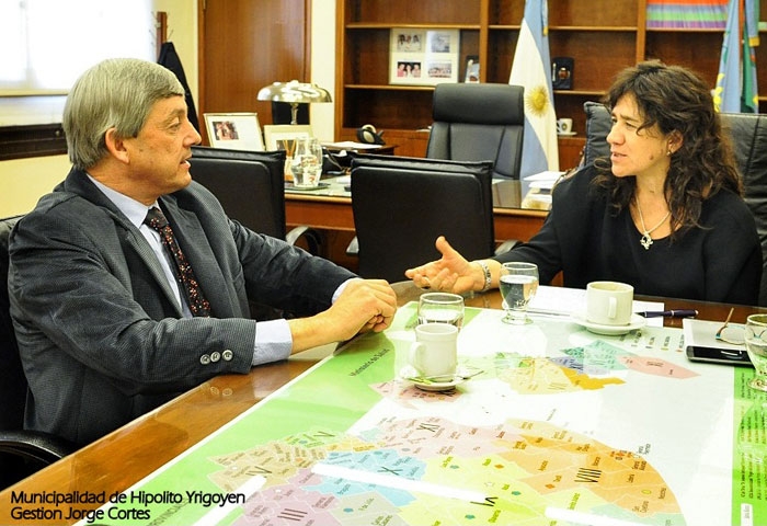 Cortés visitó a la ministra de Salud bonaerense