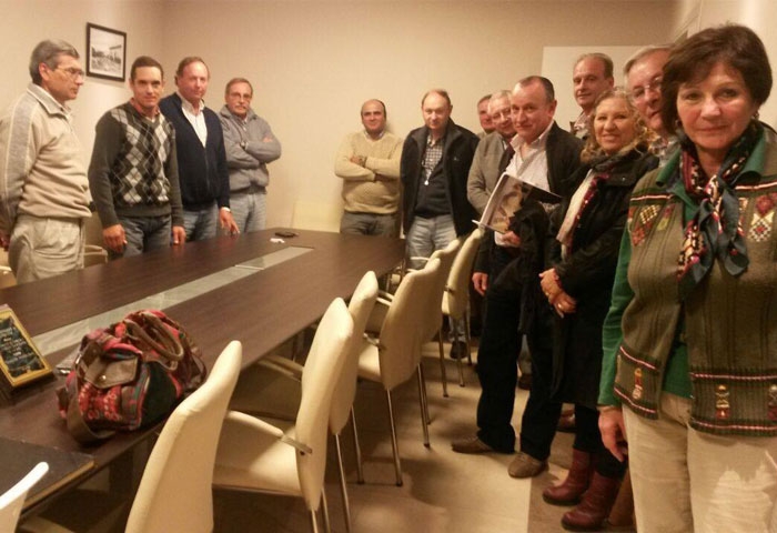 Criado se reunió con la Cooperativa Agropecuaria