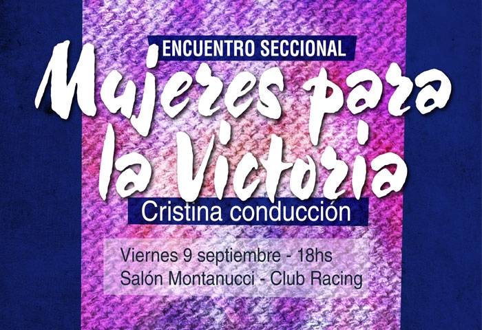 Encuentro seccional de mujeres FPV en Olavarría