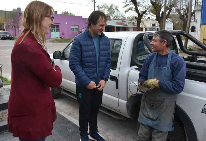 Erreca recorrió el Barrio Casariego