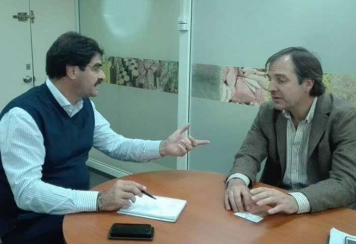Erreca se reunió con el ministro Sarquís