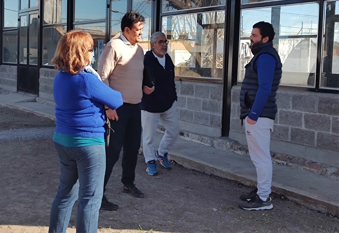 Ferreyra recorrió el Club Estudiantes