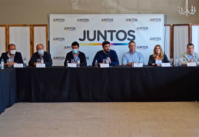 Galli encabezó el acto de unidad de Juntos