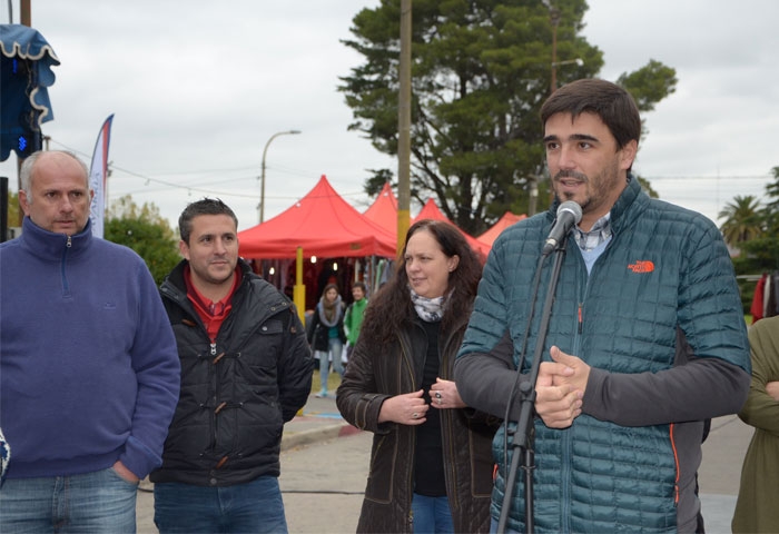 Galli inauguró la feria 