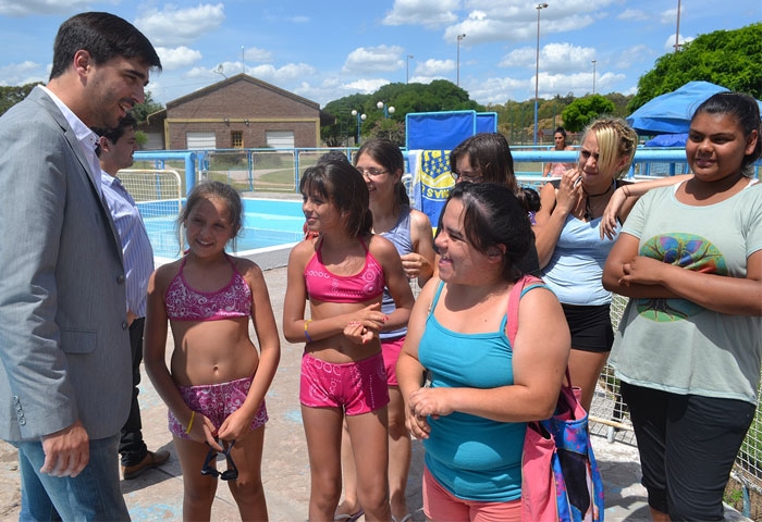 Galli inauguró las Escuelas Abiertas de Verano