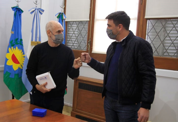 Galli recibió a Rodríguez Larreta