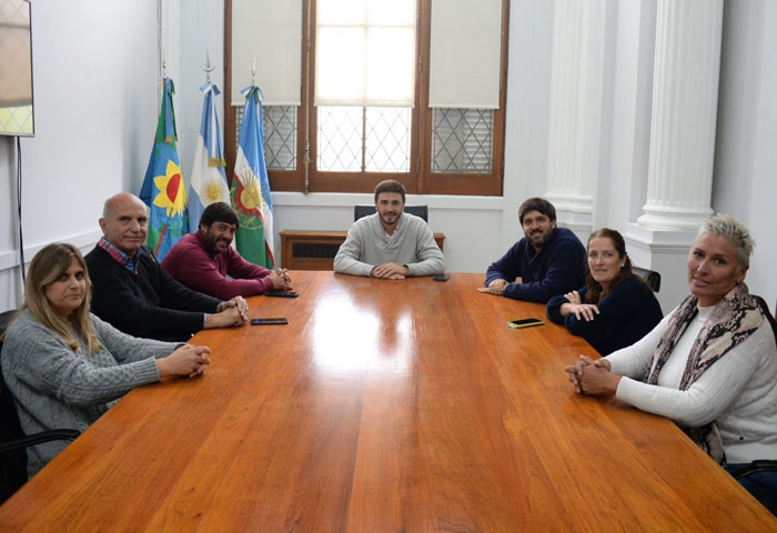 Galli se reunió con consejeros escolares