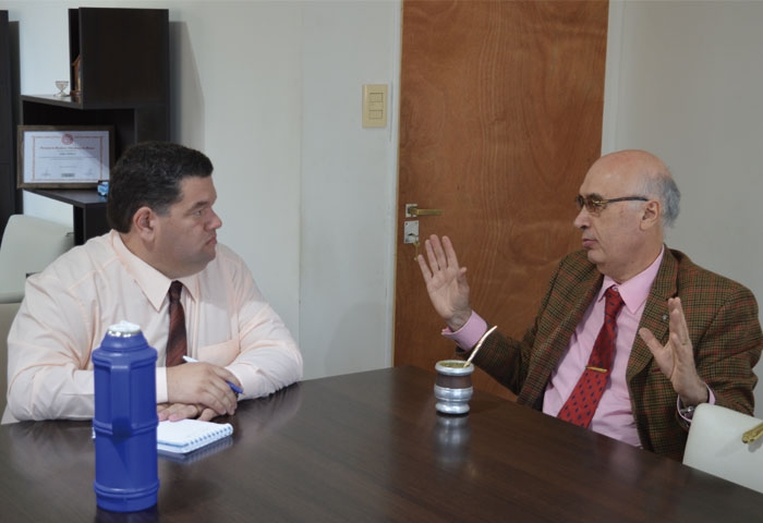 Gorosito se reunió con el intendente de Berisso