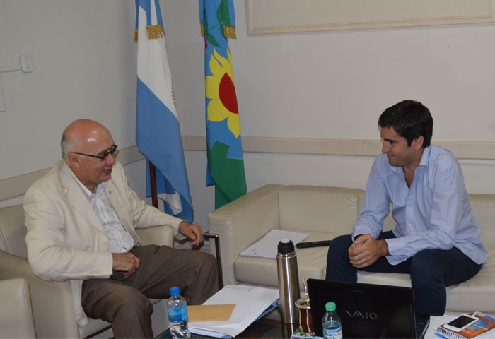 Gorosito se reunió con Manuel Mosca