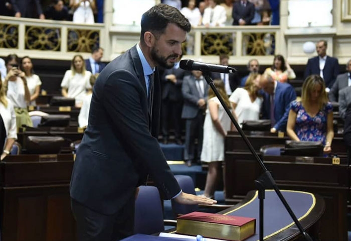 Juan Carrara juró como diputado