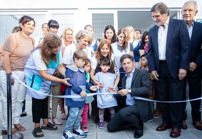 Kicillof encabezó el inicio del ciclo lectivo 2023