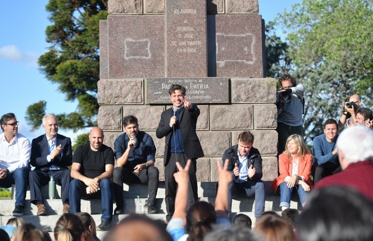 Kicillof visitó Olavarría