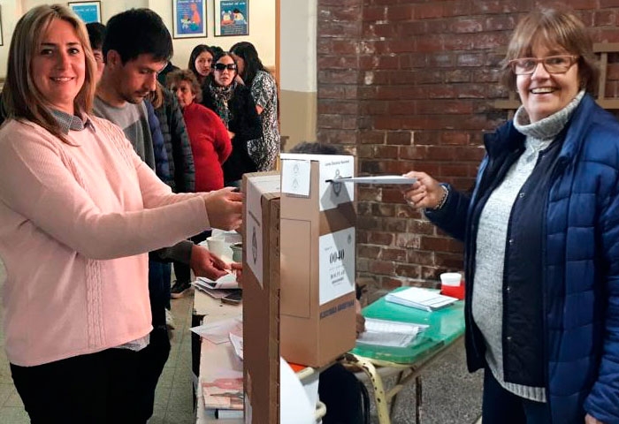 Legorburu votó en la Escuela 1