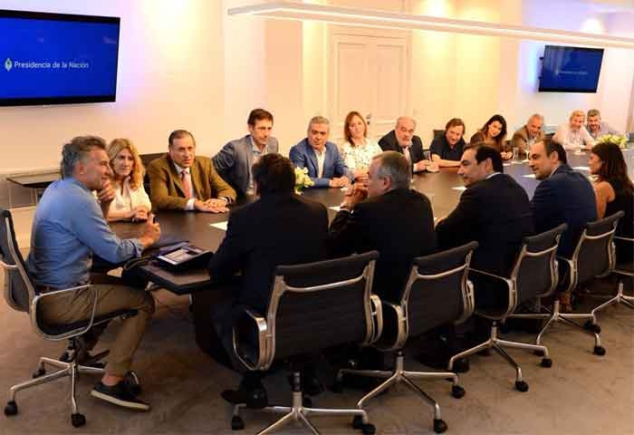 Lordén participó de una reunión con Macri