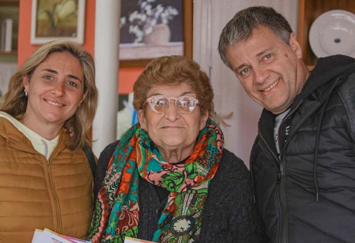 Morán continúa recorriendo las calles de la ciudad