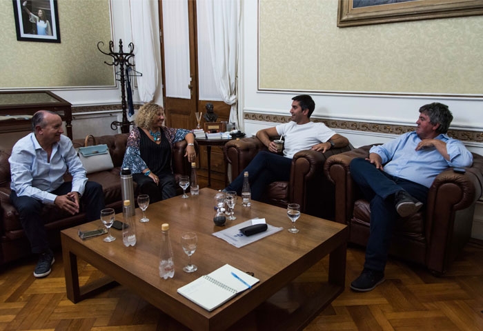 Mosca se reunió con Criado, Patti y Alzueta