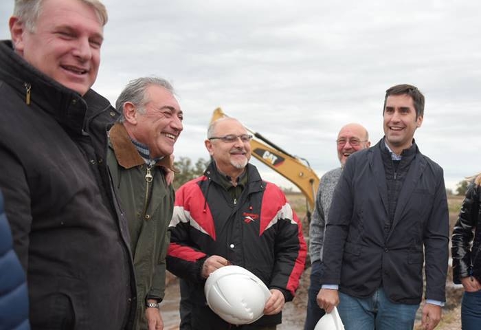 Mosca visitó Lobos y Roque Pérez