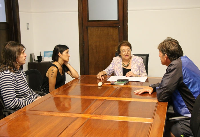 Natiello se reunió con directivos escolares