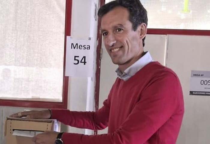 Pacho votó en la ENET