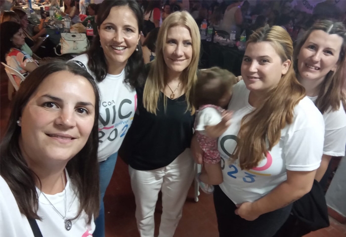 Patricia Oroz dijo presente en Saladillo