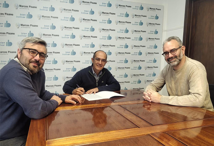 Pisano recibió al director regional del IPS