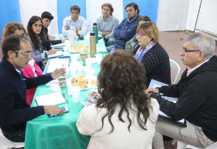 Pisano visitó Pirovano junto a su gabinete