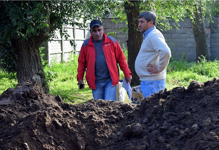 Pugnaloni avanza con las cloacas