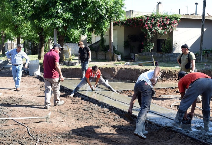 Pugnaloni avanza con las obras