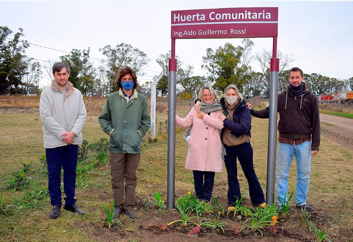 Pugnaloni homenajeó al ingeniero Rossi