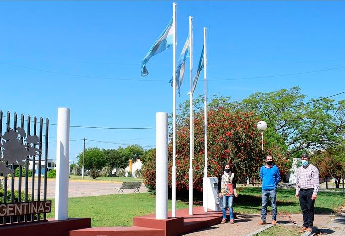 Pugnaloni participó del acto por Malvinas