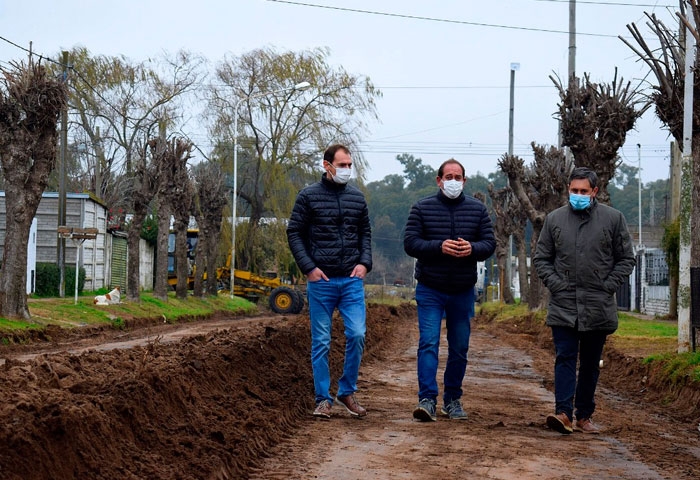 Pugnaloni pavimentará la calle Felay