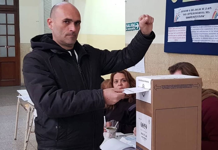 Reguero votó en el IJS