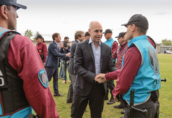 Rodríguez Larreta presentó la Policía de la Ciudad