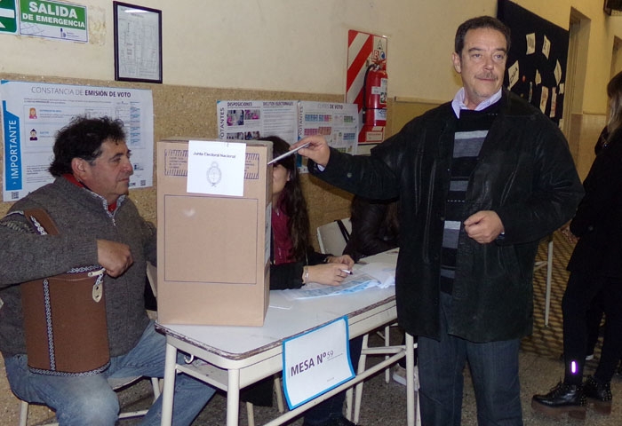 Romero votó en el IJS