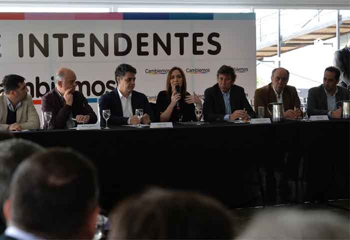 Vidal juntó a intendentes bonaerenses de Cambiemos
