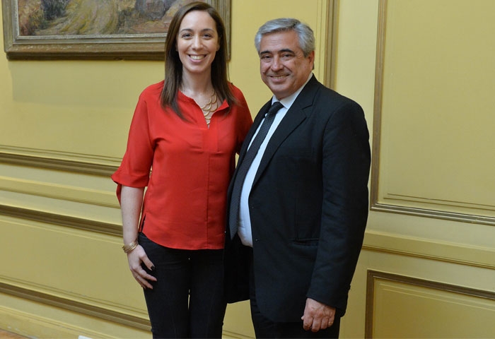 Vidal se reunió con el intendente de Villegas